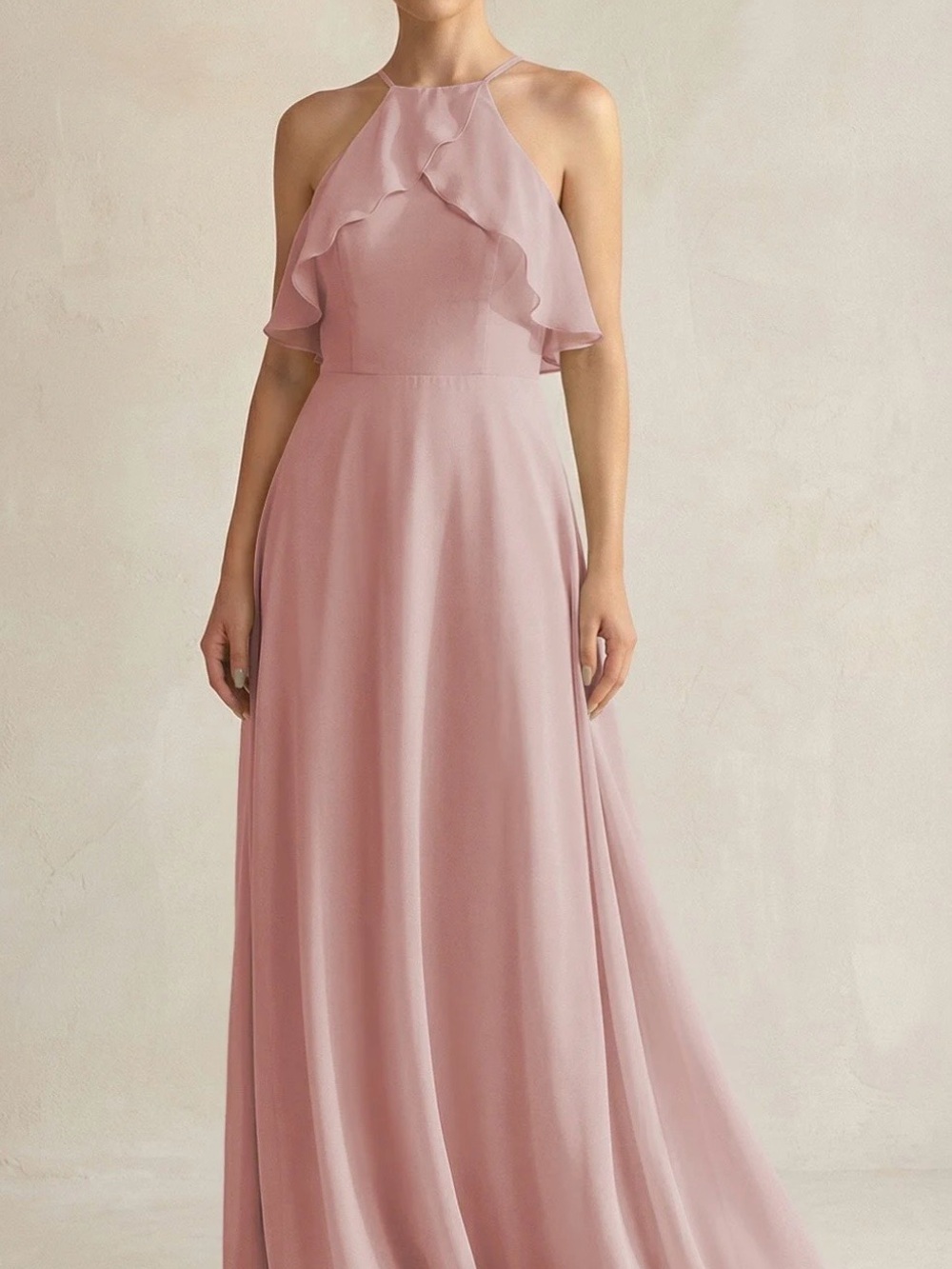 Birdy Grey Dusty Rose Halter Dress